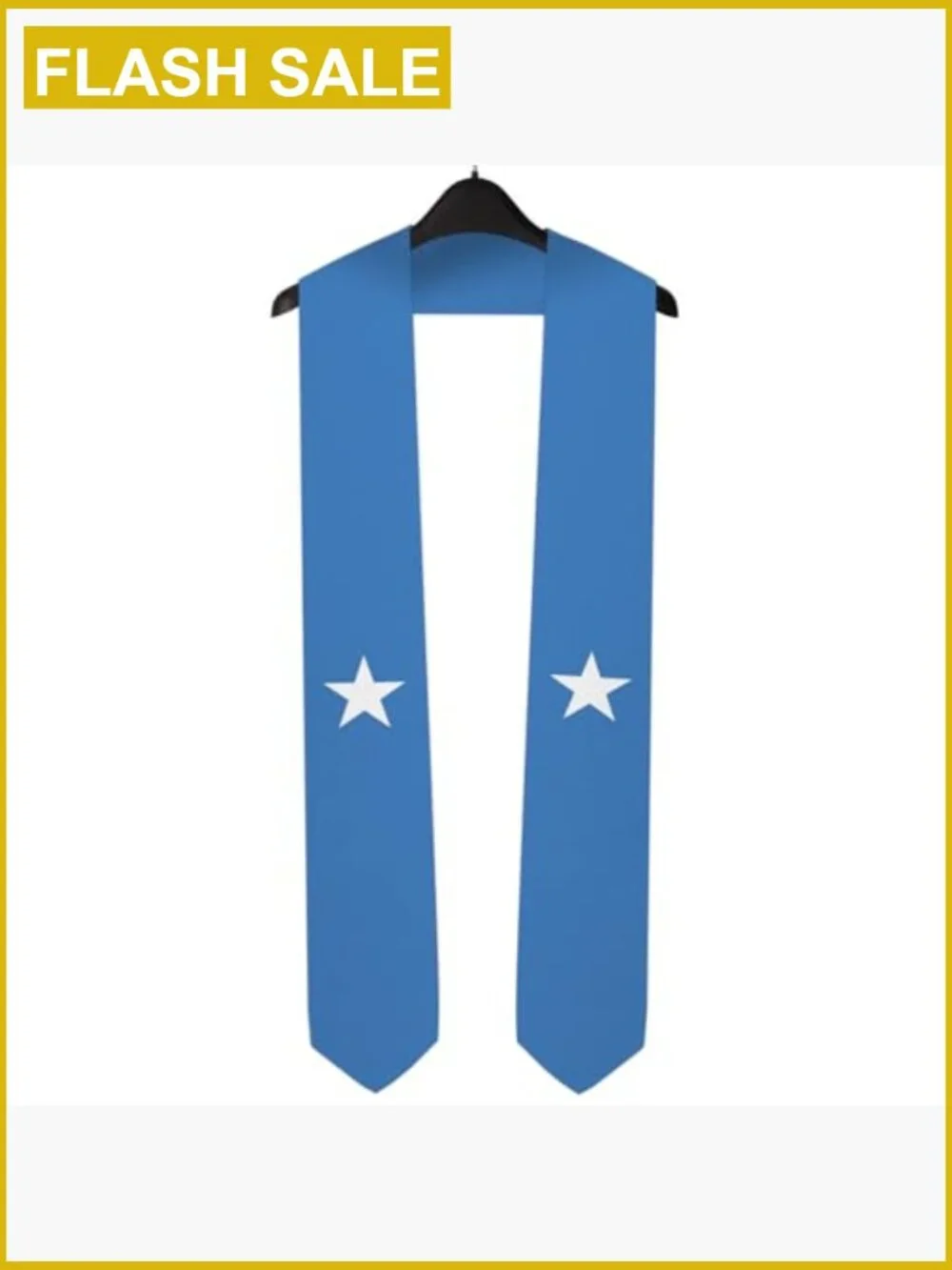 Unisex National Flag Graduation Sash Stole for Commencement Ceremony